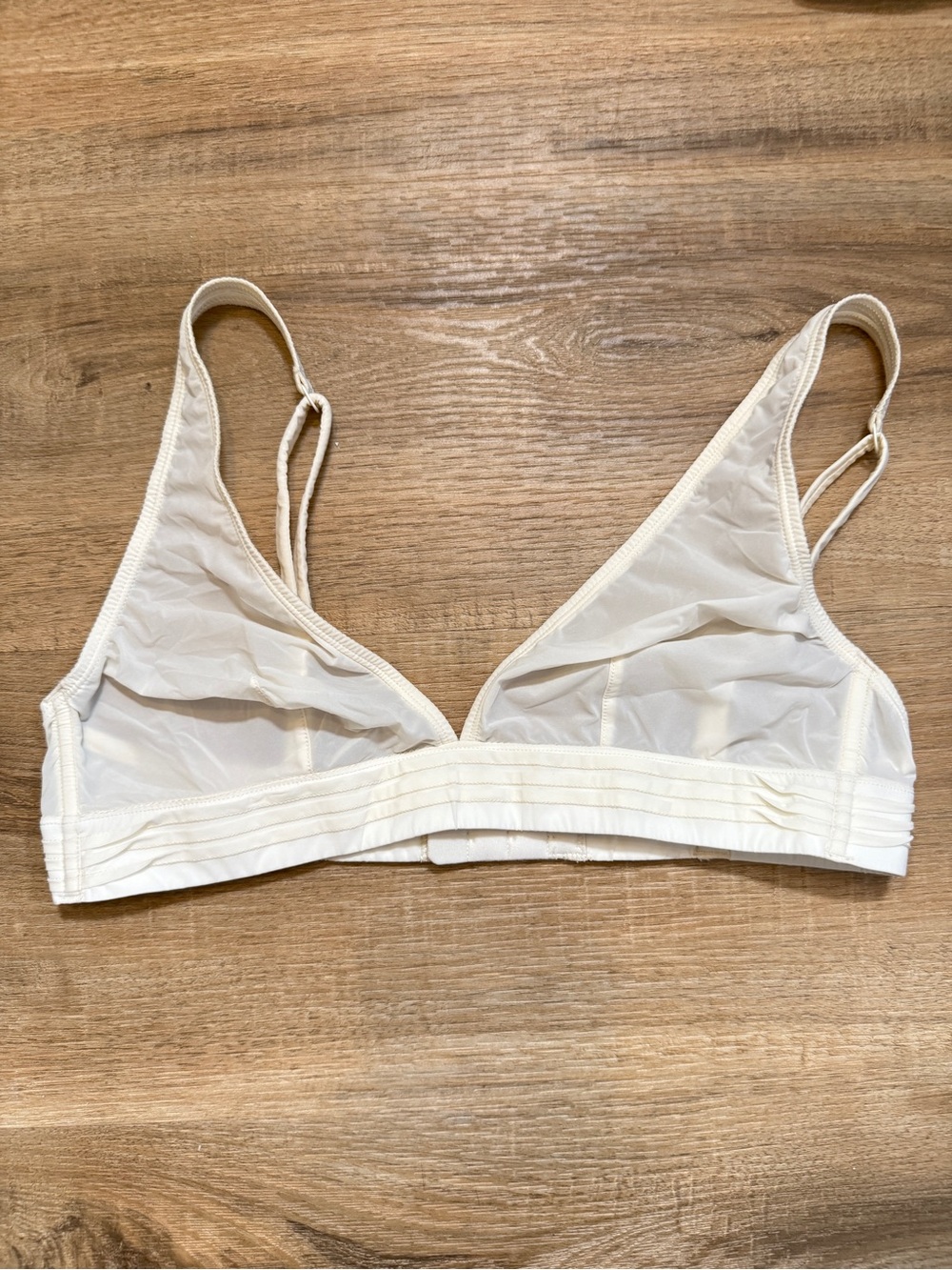 D nu D Paris Unlined Bra Sheer Coquette  Ethereal 85A = 38A